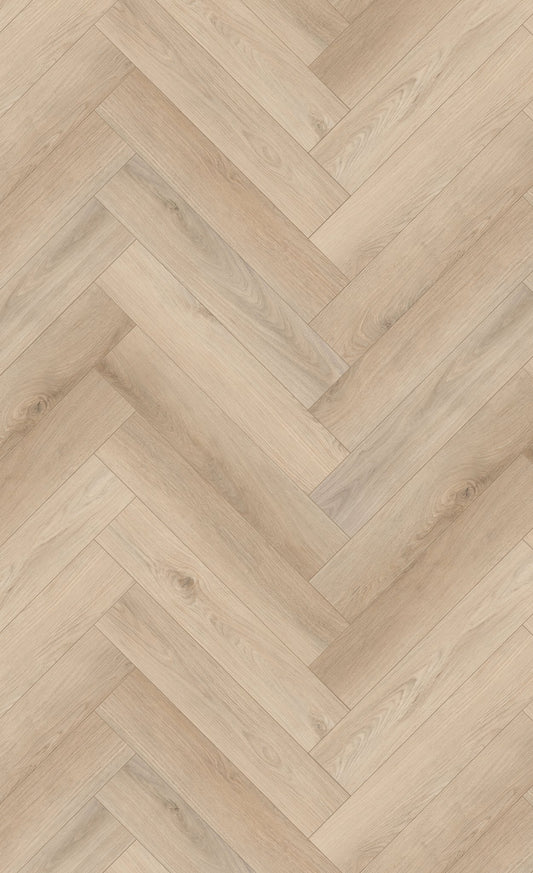 Hazelnut Brown Herringbone LVT 2.5mm 0.55mm Dry-Back Parquet | Attraction