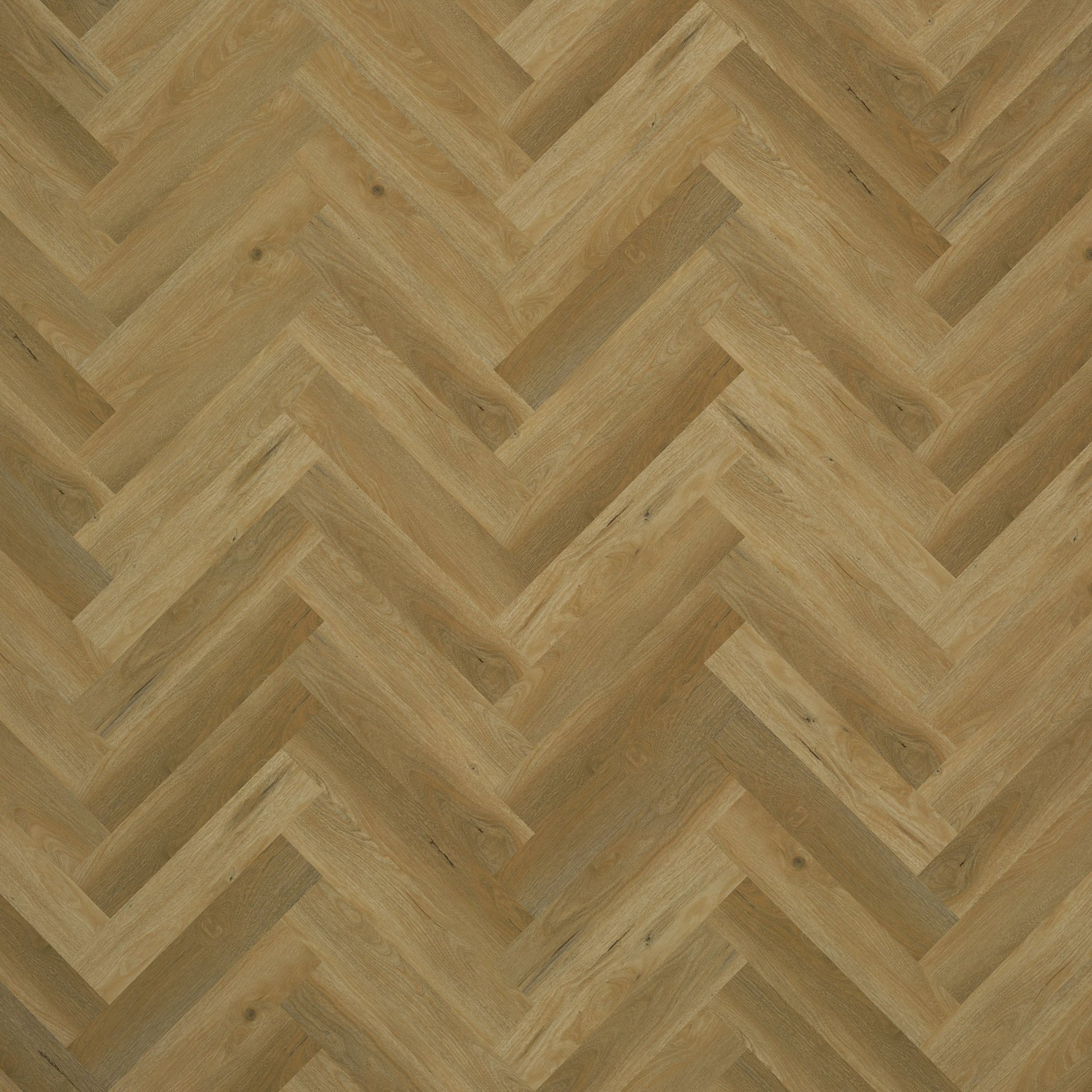 Natural Oak Herringbone LVT 2.5mm 0.55mm Dry-Back Parquet | Attraction