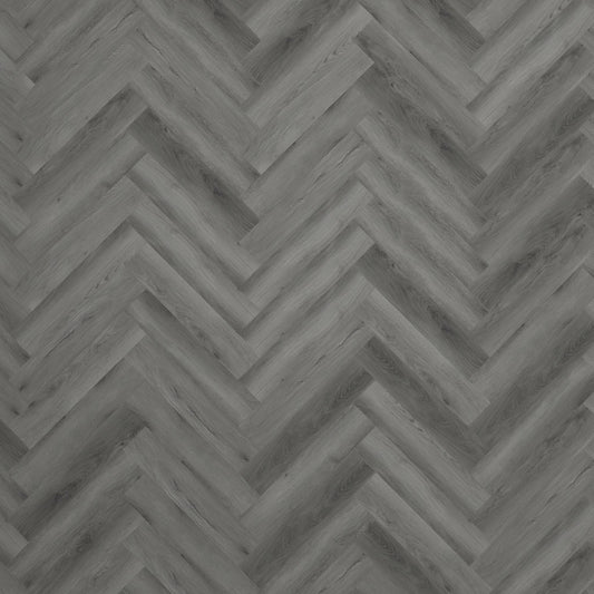 Yosemite Dark Oak Herringbone LVT 2.5mm 0.55mm Dry-Back Parquet | Attraction