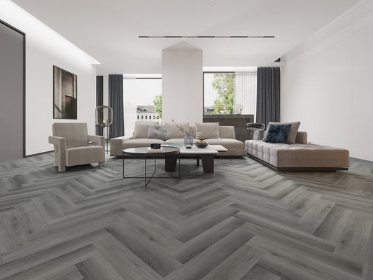Yosemite Dark Oak LVT 2.5mm 0.55mm Dry-Back Vinyl Flooring | Attraction