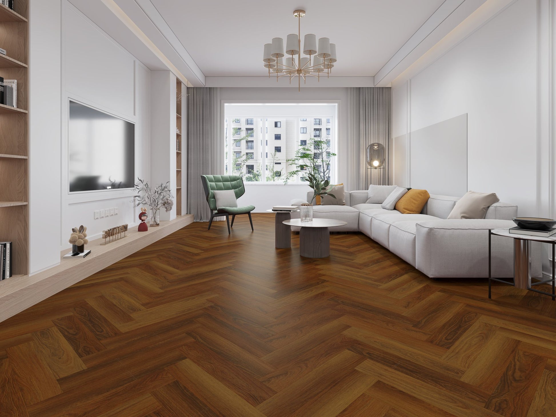 Cherokee Oak SPC Click Flooring 5.2mm Waterproof Vinyl Plank | Attraction SPC