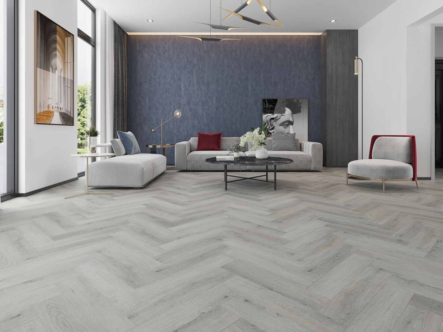 Havana Grey Oak SPC Click Flooring 5.2mm Waterproof Vinyl Plank | Attraction SPC