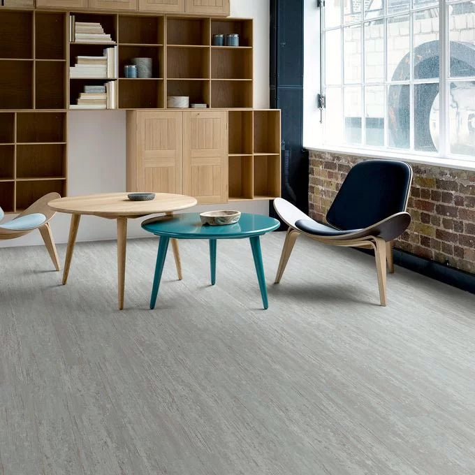 Polyflor Expona Commercial Light Varnished Wood vinyl flooring sample