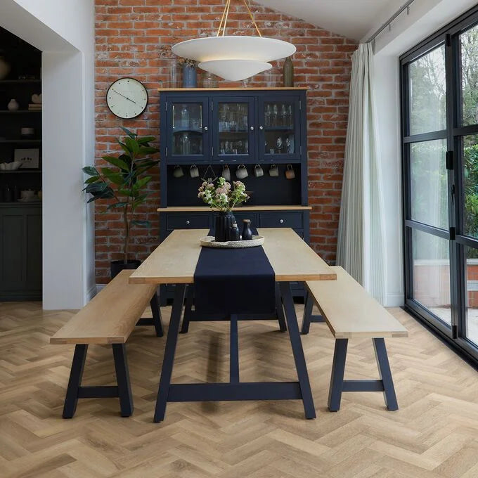 Polyflor Colonia Midsummer Oak Small Parquet LVT sample