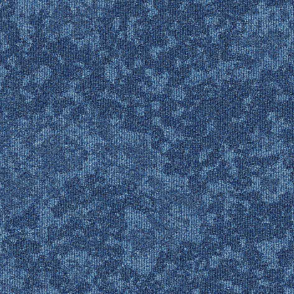 Burmatex Balance Ratio Reflection Blue Carpet Tile 35510 | Trade Prices