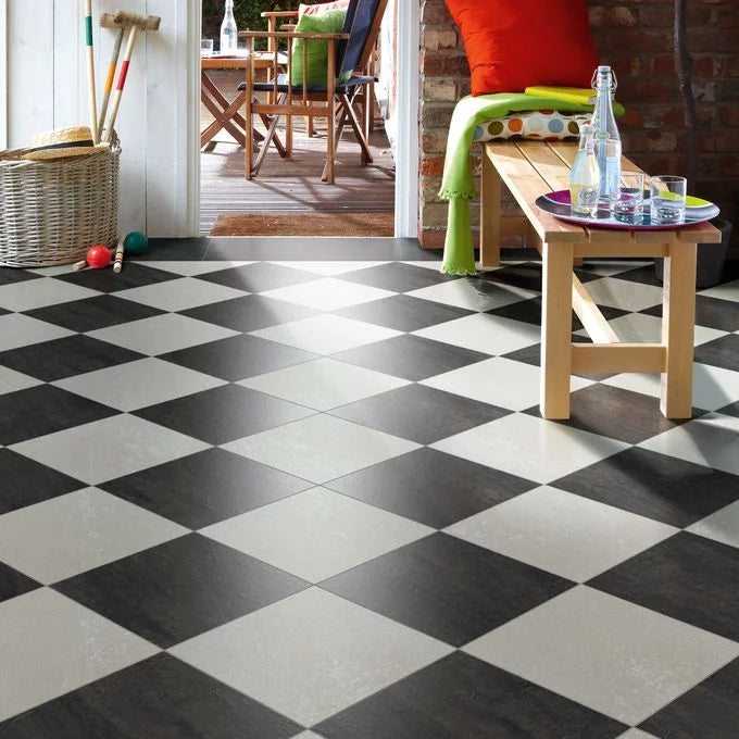Polyflor Colonia Welsh Raven Slate LVT flooring