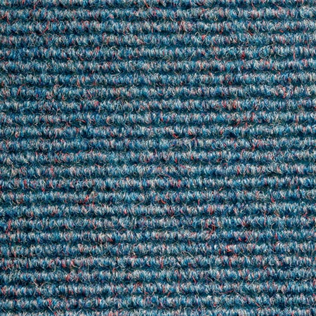 Heckmondwike Broadrib Cobalt carpet tile