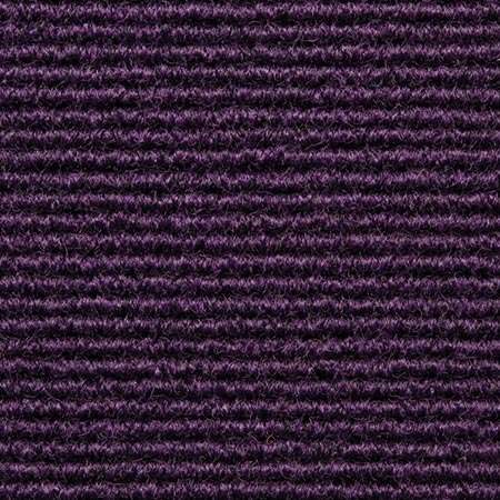 Heckmondwike Broadrib Purple commercial carpet sample