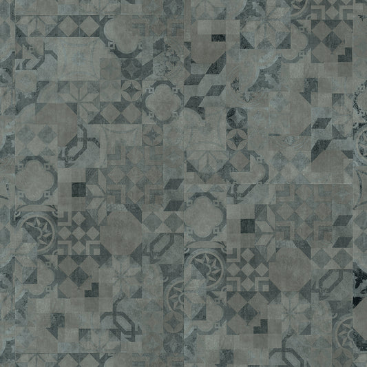 Lifestyle Floors Colosseum XL Cubist Dark GPC21881201 Glue-Down LVT Flooring | Trade Prices