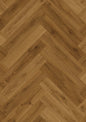 Quickstep Ciro Botanic Caramel Oak herringbone rigid vinyl