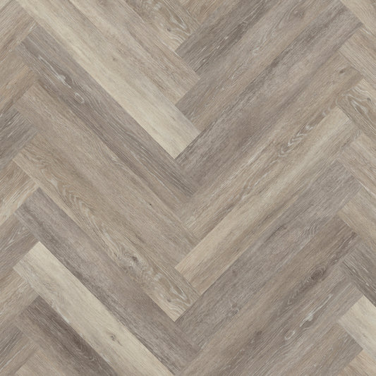 Polyflor Fusionline PUR Willow Grey Oak Large Parquet 1082 acoustic sheet vinyl