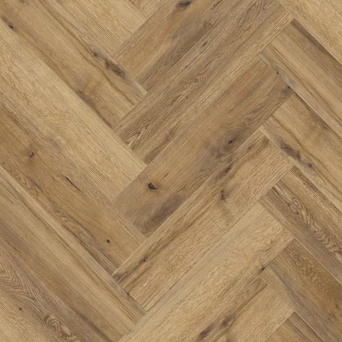 Polyflor Expona Commercial Everglade Oak parquet vinyl flooring