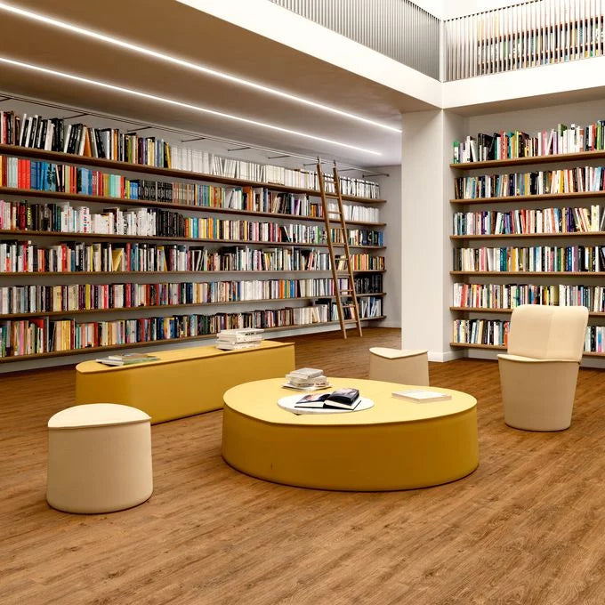 Polyflor Expona Commercial Honey Classic Oak vinyl flooring sample