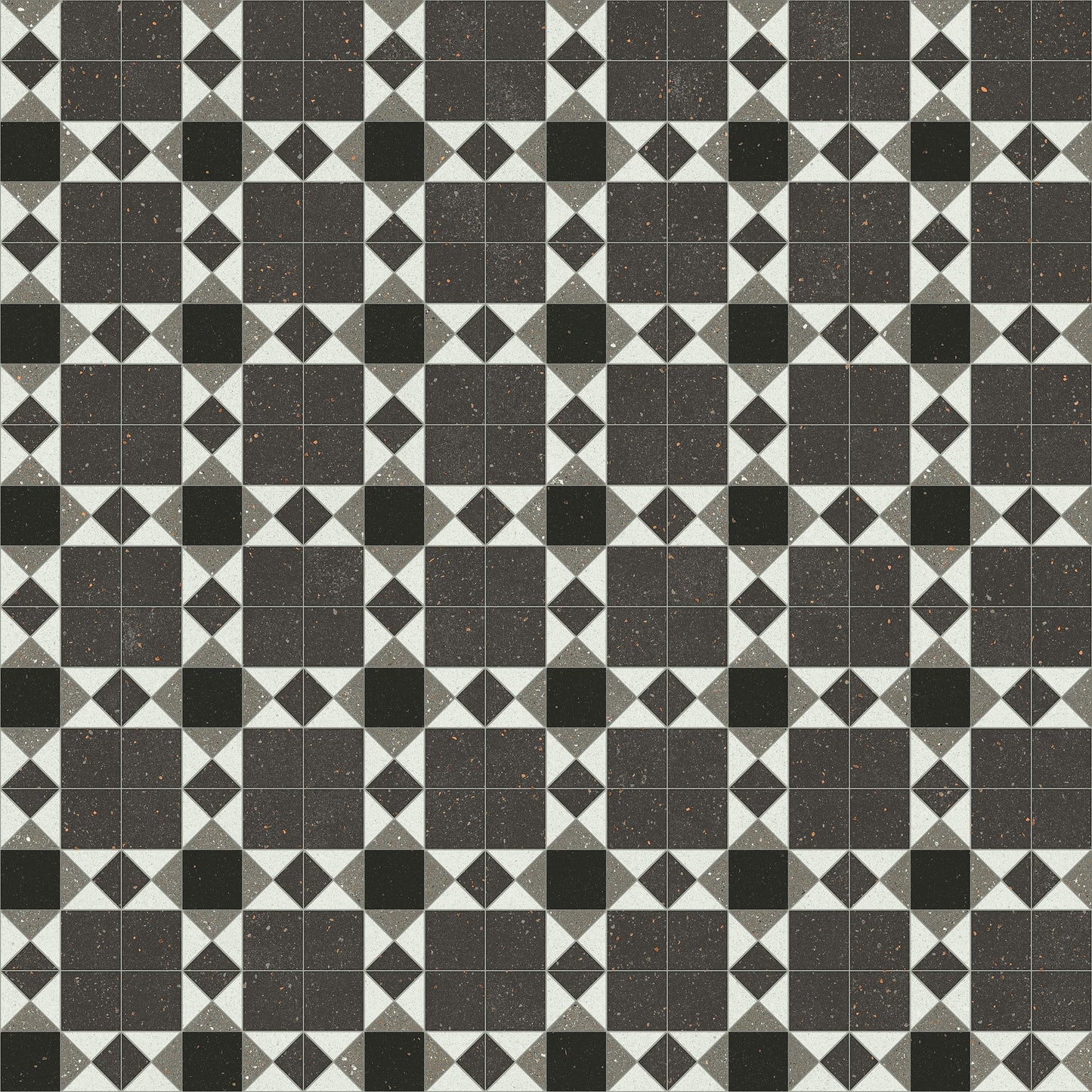 Polyflor Architex PUR Heritage Tile 3415 commercial vinyl sheet