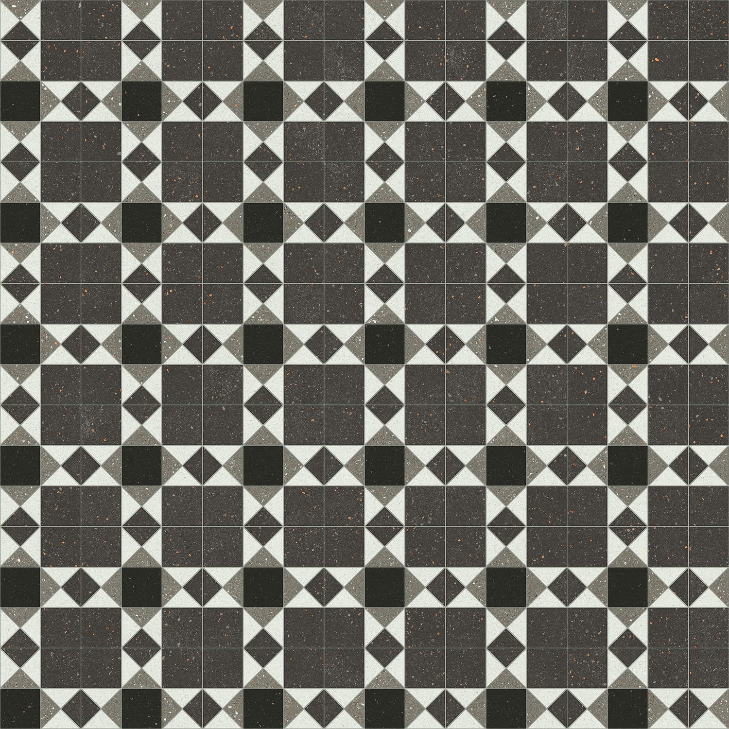 Polyflor Architex PUR Heritage Tile 3415 commercial vinyl sheet