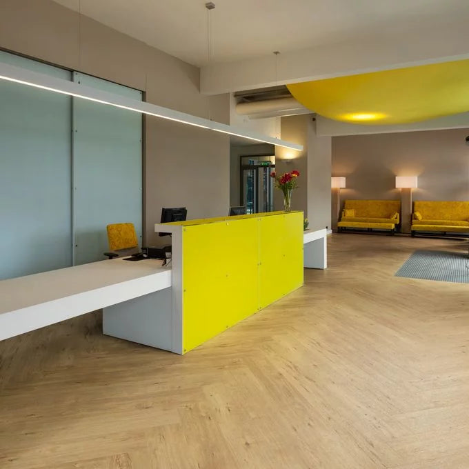 Polyflor Expona Commercial French Vanilla Oak vinyl flooring