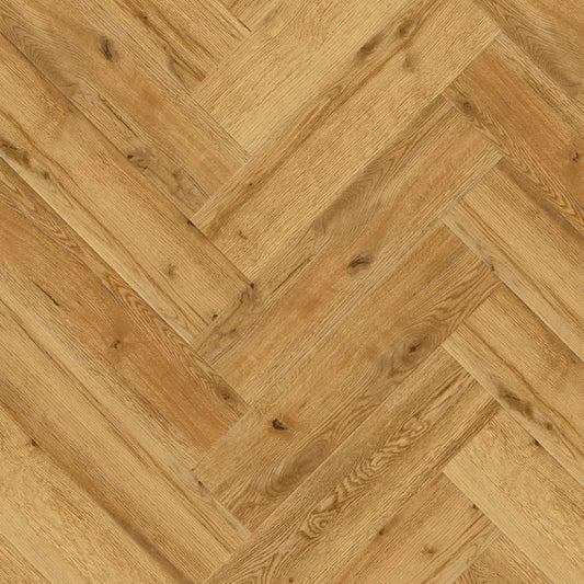 Polyflor Expona Commercial Sherwood Oak Parquet Vinyl | Trade Prices | Free Samples