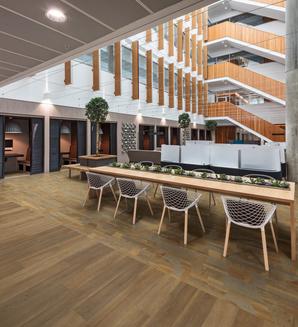 Mango Oak - Polyflor Expona Design room setting