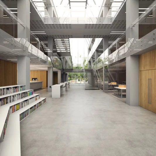 Polyflor Expona Commercial Light Grey Concrete Vinyl | Trade Prices | Free Samples