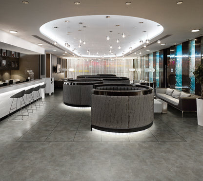 Roman Limestone - Polyflor Expona Control room setting