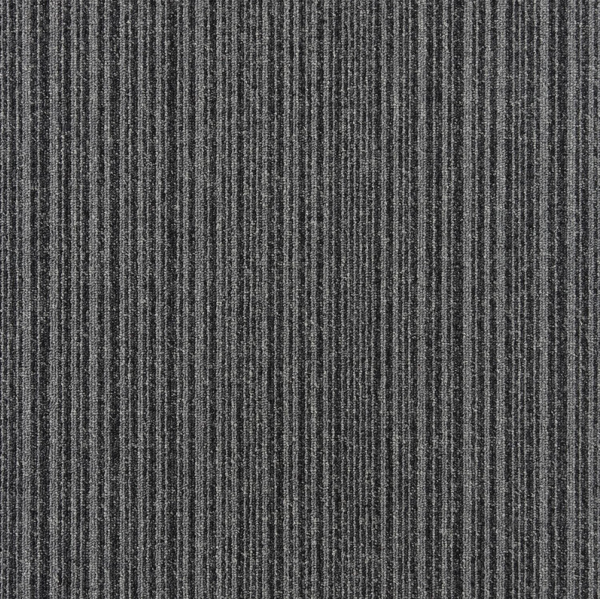 Burmatex Go To Coal Grey Stripe Carpet Tile 21902 | Trade Prices