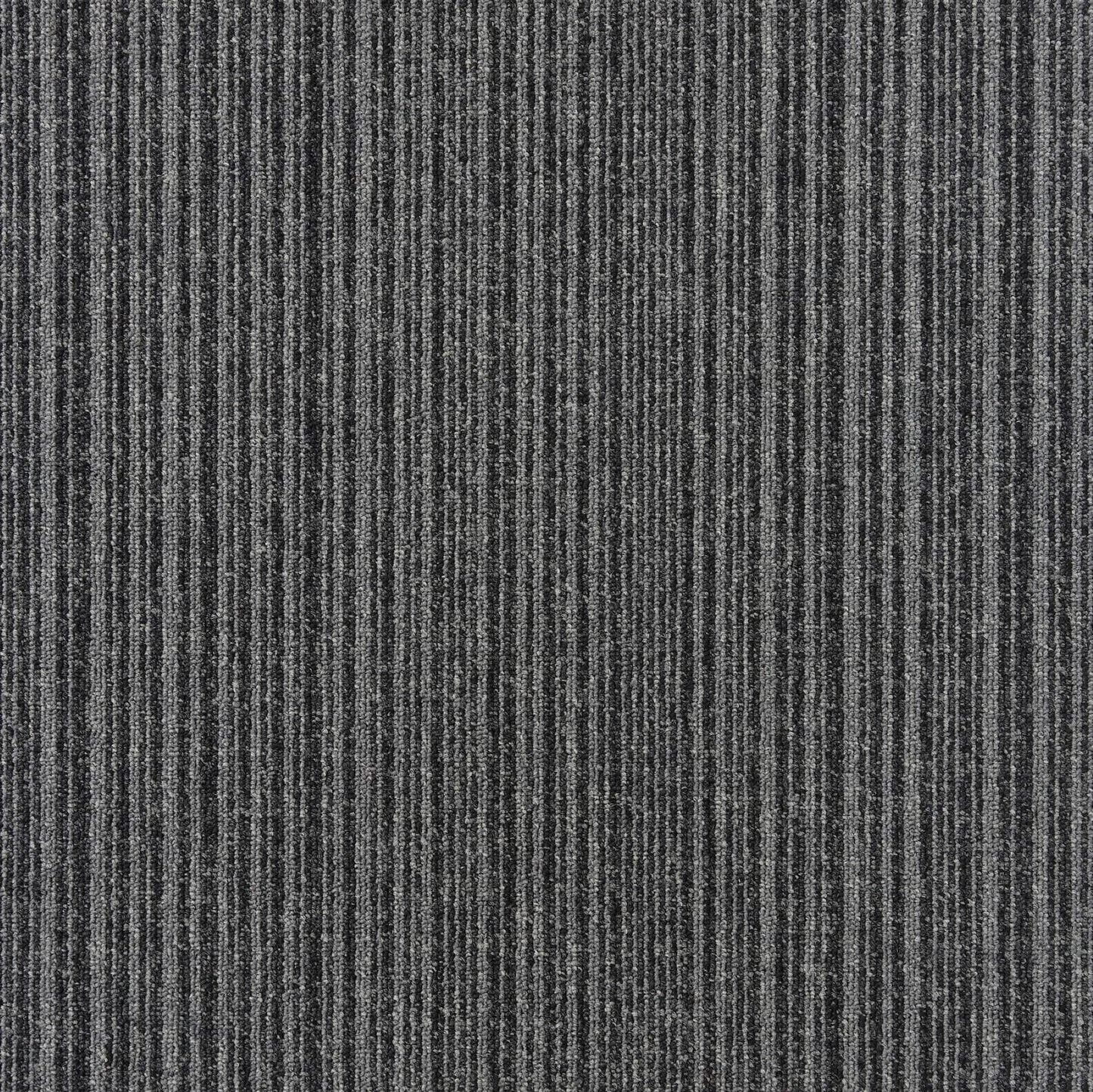Burmatex Go To Coal Grey Stripe Carpet Tile 21902 | Trade Prices