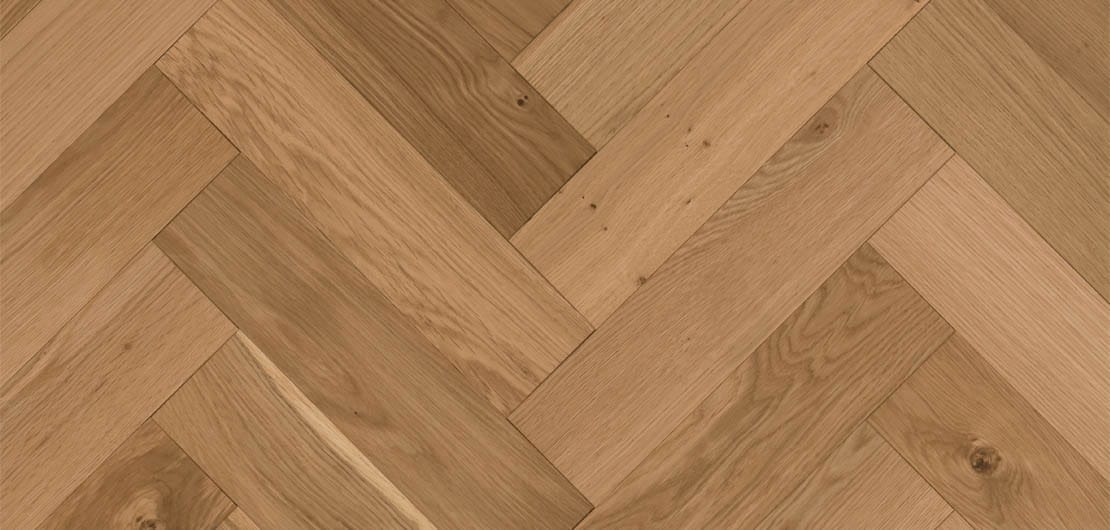 Furlong Herringbone Oak Rustic Engineered Oak 100x400mm