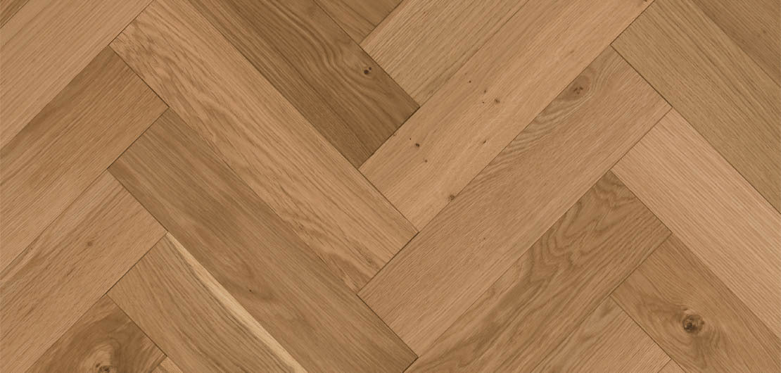 Furlong Herringbone Oak Rustic Engineered Oak 100x400mm