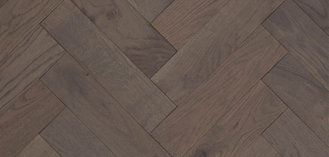 Furlong Herringbone Light Grey Engineered Oak 100x400mm