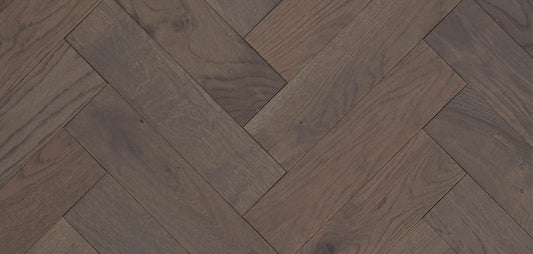 Furlong Herringbone Light Grey Engineered Oak 100x400mm
