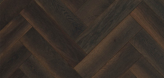 Furlong Herringbone Scorched Oak Engineered Oak 100x400mm