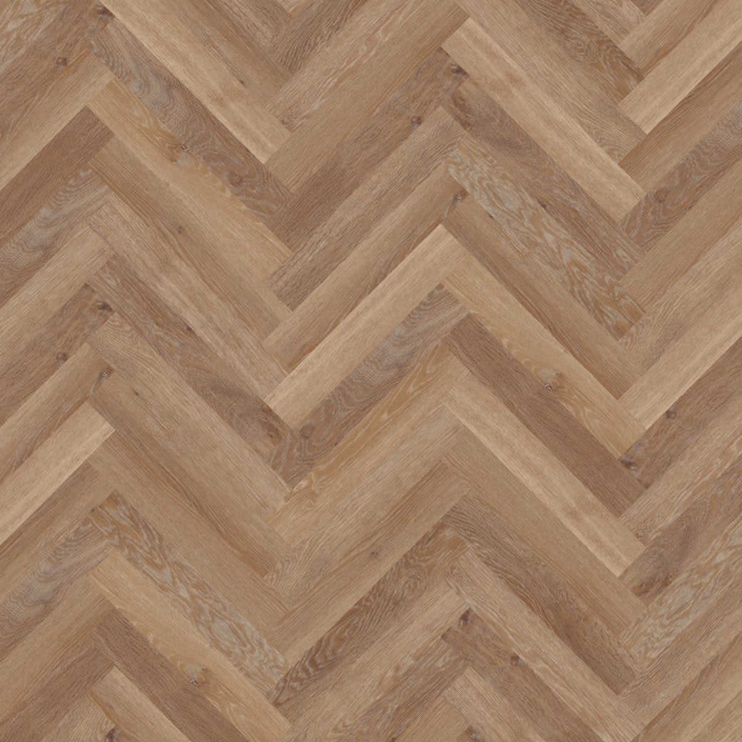 Karndean Knight Tile Pale Limed Oak Herringbone SM-KP94 wood-effect LVT 2mm