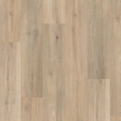 Close-up of Naked Blond Oak LVT flooring light oak grain detail Camaro PUR