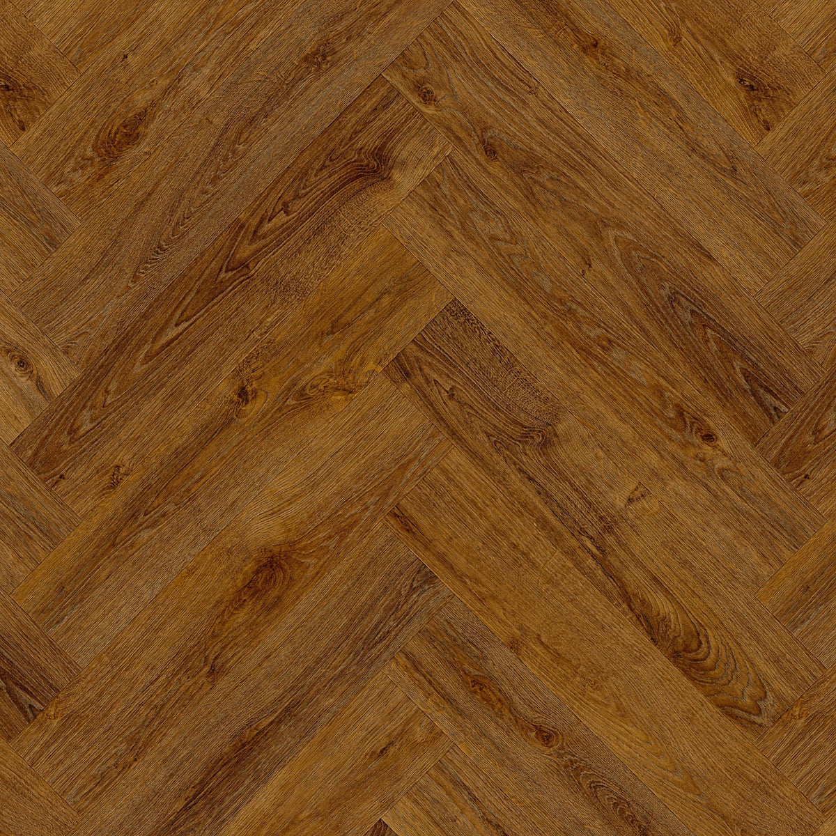 Moduleo LayRed Herringbone Stanford Oak 65861 brown wood effect LVT parquet