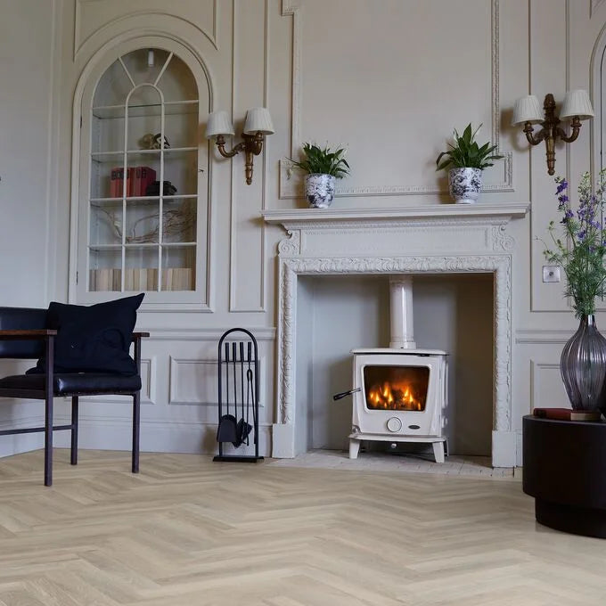 Shop Polyflor Camaro PUR LPQ2256 Waterside Oak Parquet LVT at Flooring Wholesale. Large parquet wood-effect flooring, durable & water-resistant, fast UK delivery & free delivery over £400.