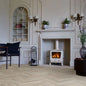 Shop Polyflor Camaro PUR LPQ2256 Waterside Oak Parquet LVT at Flooring Wholesale. Large parquet wood-effect flooring, durable & water-resistant, fast UK delivery & free delivery over £400.