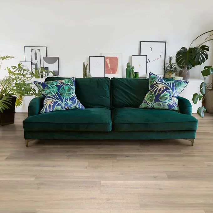 Polyflor Camaro PUR Naked Blond Oak LVT wood-effect flooring natural light oak design