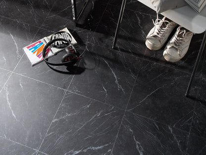 Polyflor Grey 2035 grouting strips installed between LVT tiles; surrounding flooring and props sold separately