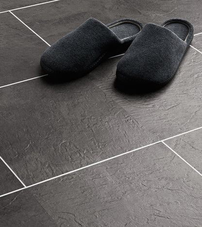 Polyflor Ice 2031 grouting strips installed between LVT tiles; surrounding flooring and props sold separately