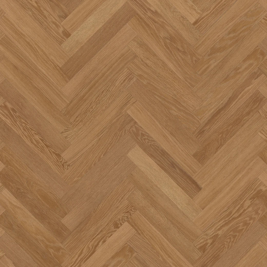Karndean Knight Tile Honey Limed Oak SM-KP155 herringbone wood-effect LVT 2mm sample