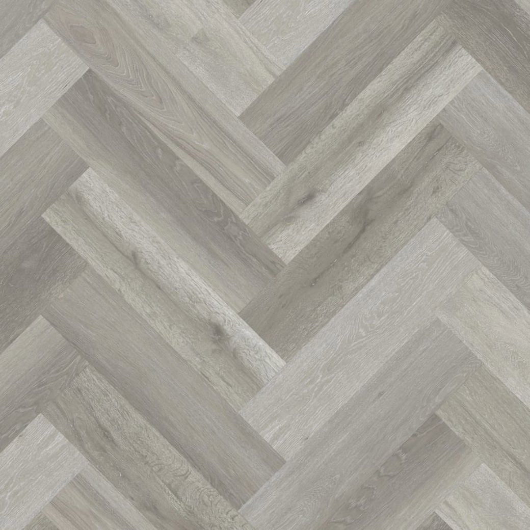Karndean Van Gogh Texas Grey Ash SM-VGW8239 herringbone wood-effect LVT 0.55mm sample