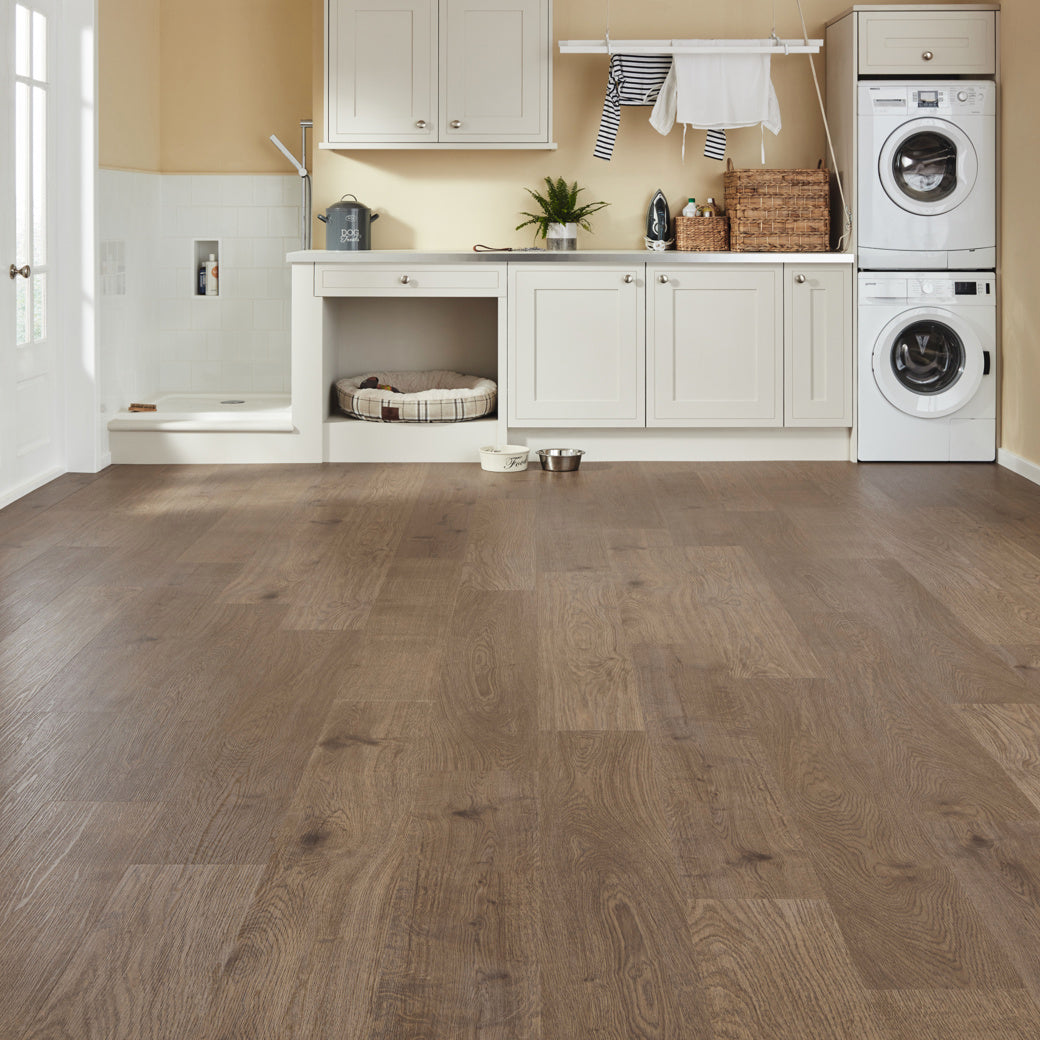 Karndean Van Gogh Smoked Butternut RKP8107 rigid core SPC click LVT sample
