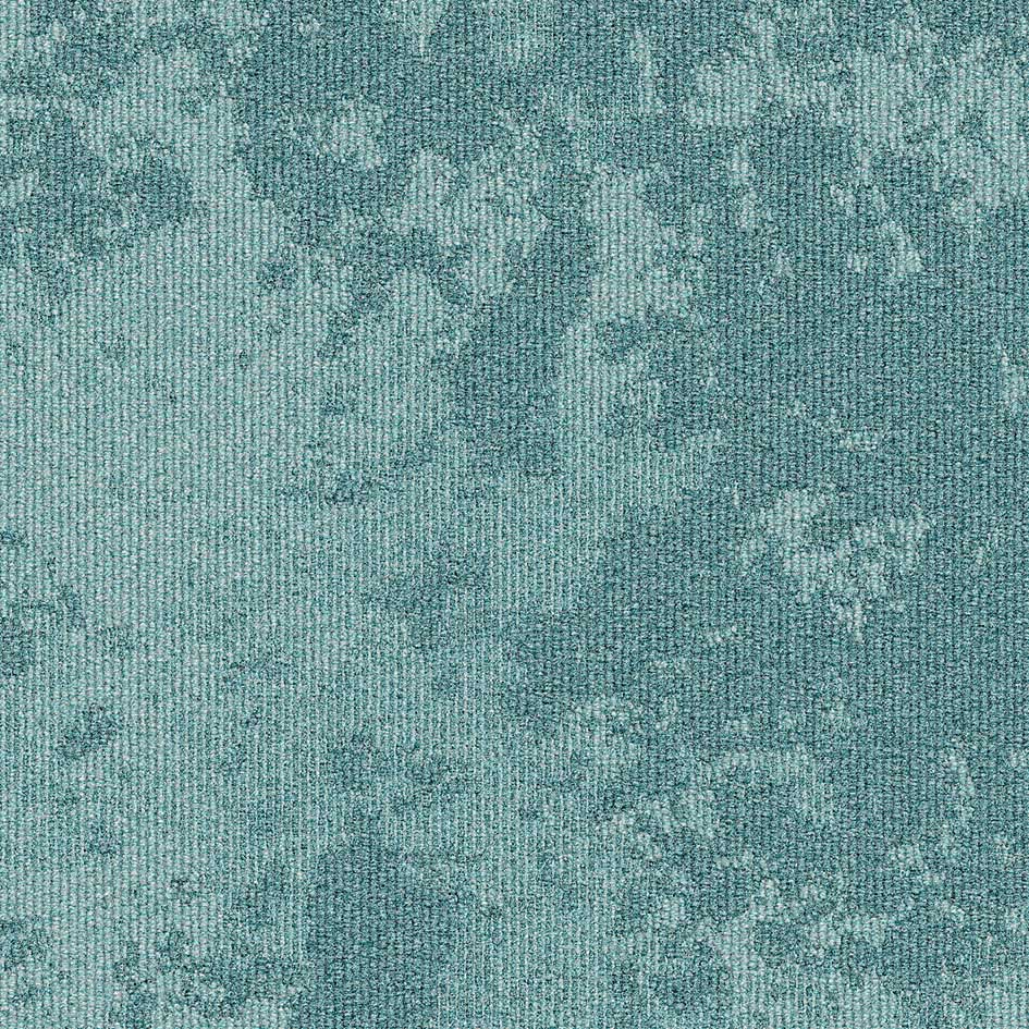 Burmatex Snowfall Aqua Flurry Carpet Tile 35707 | Trade Prices