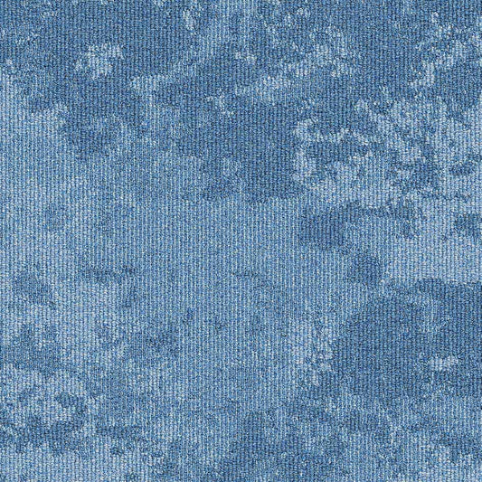 Burmatex Snowfall Frozen Blue Carpet Tile 35715 | Trade Prices