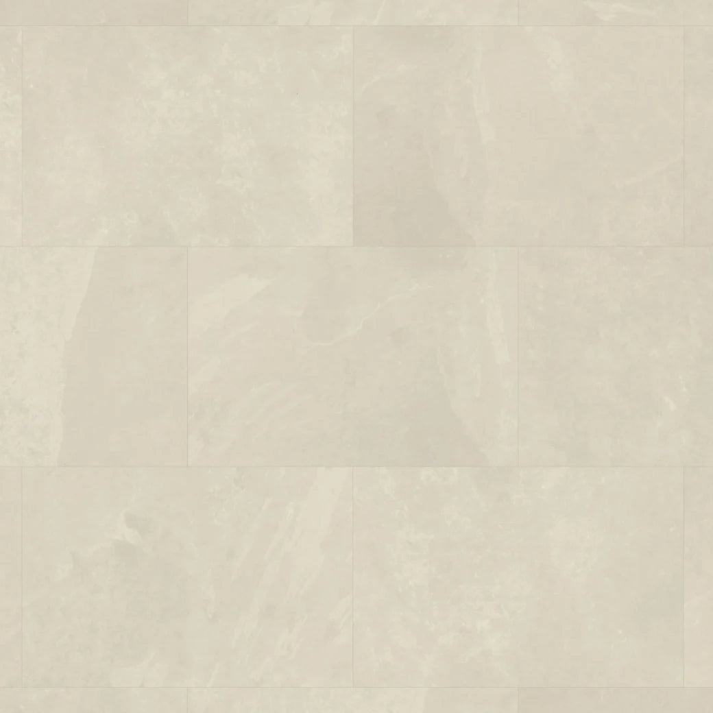 Karndean Knight Tile Ivory Riven Slate Stone Effect LVT 2mm ST18 | Trade Prices