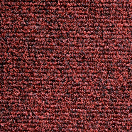 Heckmondwike Supacord Claret carpet tile sample