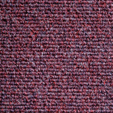 Heckmondwike Supacord Mulberry commercial carpet sample