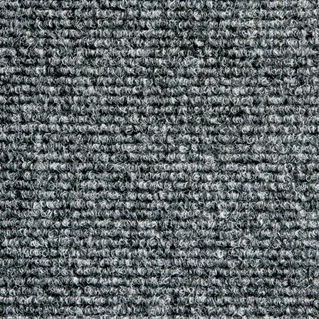 Heckmondwike Supacord Steel Grey carpet tile sample