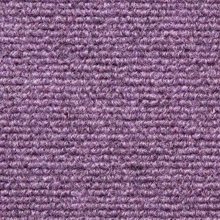 Heckmondwike Supacord Violet commercial carpet sample