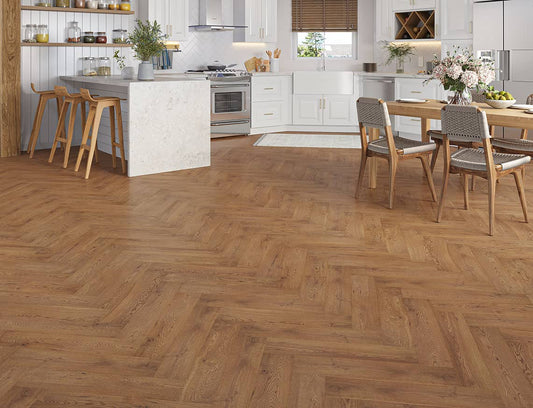 Flooring Wholesale Wood Thetford Oak Herringbone Room Image